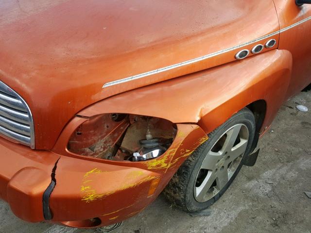 3GNDA33P87S516349 - 2007 CHEVROLET HHR LT ORANGE photo 10