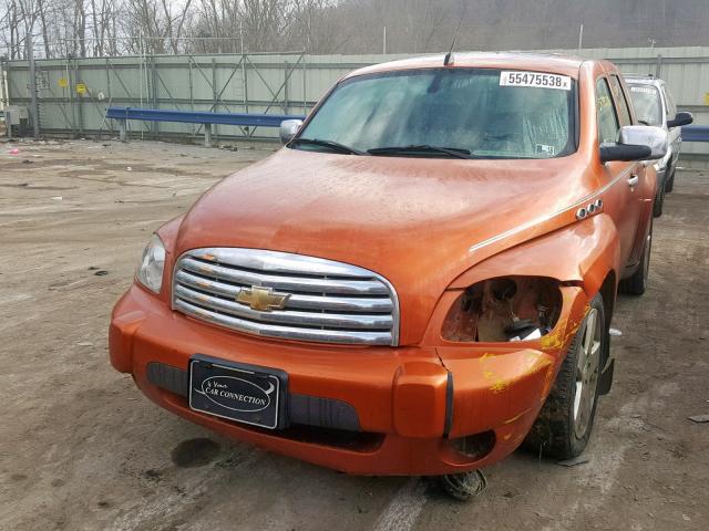 3GNDA33P87S516349 - 2007 CHEVROLET HHR LT ORANGE photo 2