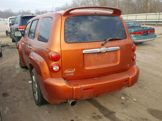 3GNDA33P87S516349 - 2007 CHEVROLET HHR LT ORANGE photo 3