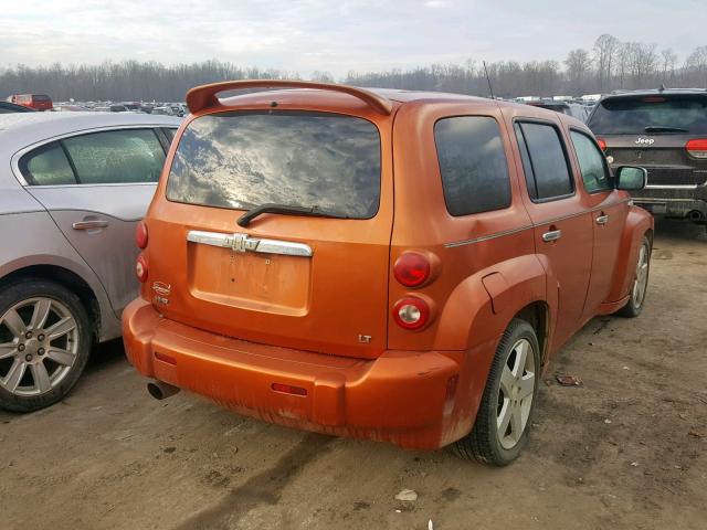 3GNDA33P87S516349 - 2007 CHEVROLET HHR LT ORANGE photo 4