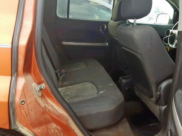 3GNDA33P87S516349 - 2007 CHEVROLET HHR LT ORANGE photo 6