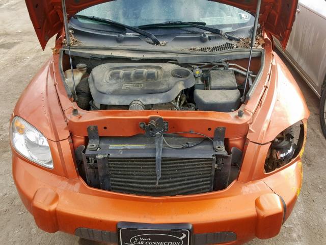 3GNDA33P87S516349 - 2007 CHEVROLET HHR LT ORANGE photo 7