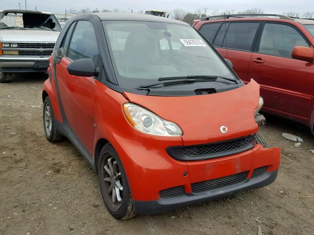 WMEEJ31X48K177393 - 2008 SMART FORTWO PUR RED photo 1