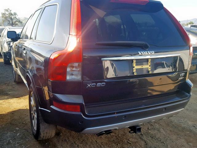 YV4CZ852071337801 - 2007 VOLVO XC90 V8 BLACK photo 3