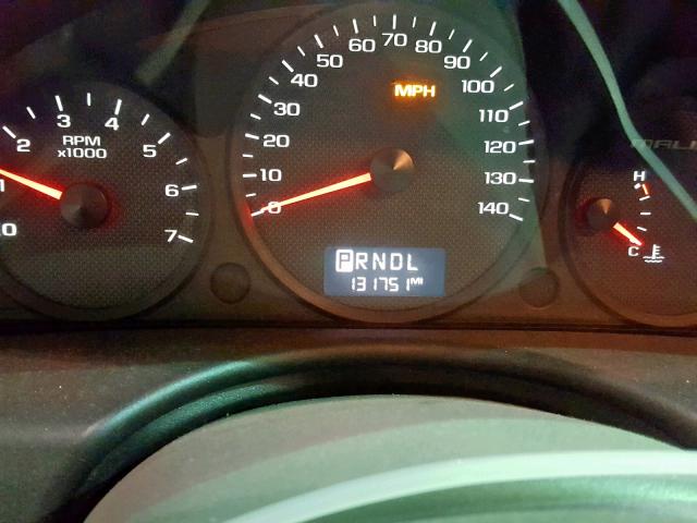 1G1ZU64845F227137 - 2005 CHEVROLET MALIBU MAX შავი ფოტო 8