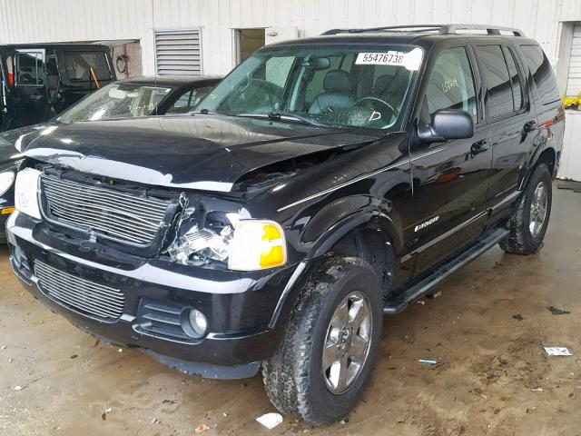 1FMZU75K64UB19017 - 2004 FORD EXPLORER L BLACK photo 2