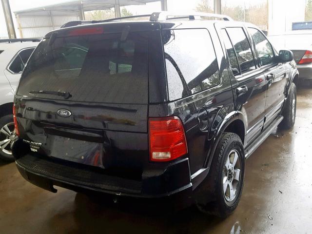 1FMZU75K64UB19017 - 2004 FORD EXPLORER L BLACK photo 4