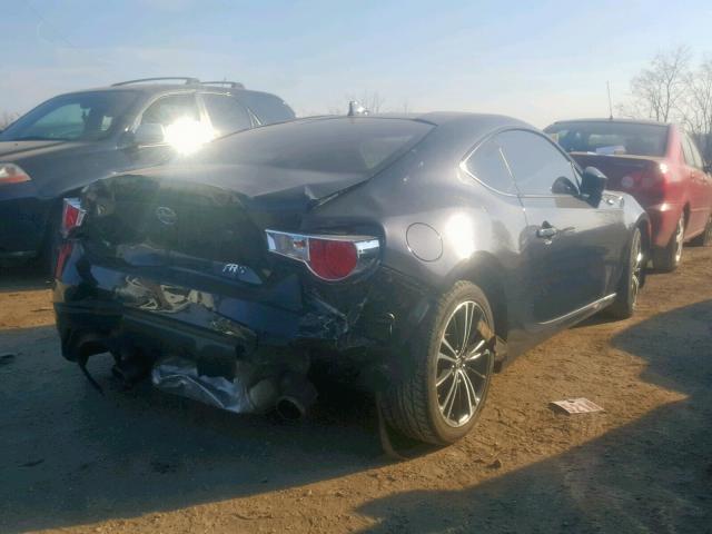 JF1ZNAA19F9709042 - 2015 TOYOTA SCION FR-S BLACK photo 4