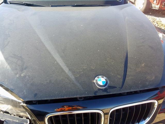 WBAVL1C55EVY10970 - 2014 BMW X1 XDRIVE2 BLACK photo 7
