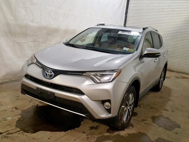 JTMRJREV8GD019427 - 2016 TOYOTA RAV4 HV XL SILVER photo 2