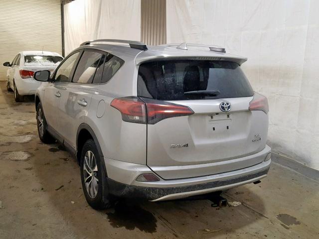 JTMRJREV8GD019427 - 2016 TOYOTA RAV4 HV XL SILVER photo 3