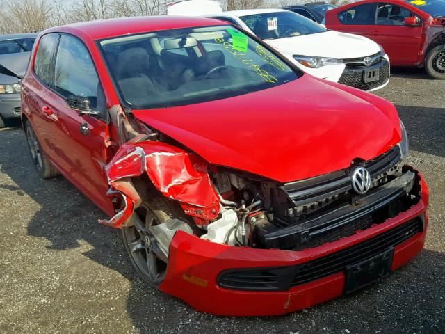 WVWBB7AJ3DW115777 - 2013 VOLKSWAGEN GOLF 红色 照片 1
