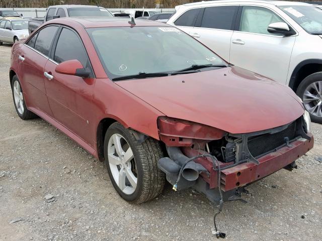 1G2ZH57N984184684 - 2008 PONTIAC G6 GT BURGUNDY photo 1