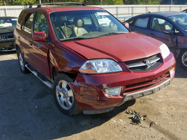 2HNYD18603H555630 - 2003 ACURA MDX TOURIN RED photo 1