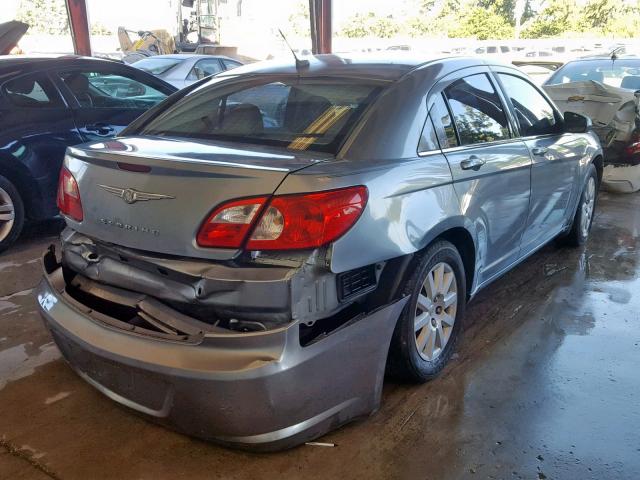 1C3LC46K38N206212 - 2008 CHRYSLER SEBRING LX GREEN photo 4