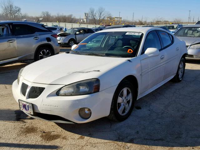 2G2WP552581140207 - 2008 PONTIAC GRAND PRIX თეთრი ფოტო 2