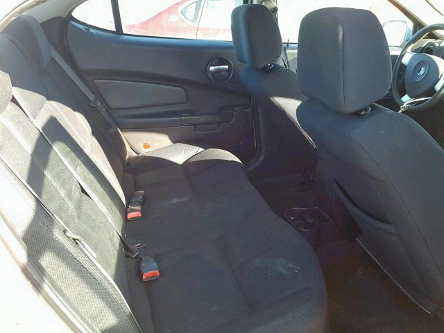 2G2WP552581140207 - 2008 PONTIAC GRAND PRIX თეთრი ფოტო 6