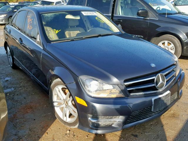 WDDGF4HB8ER309119 - 2014 MERCEDES-BENZ C 250 GRAY photo 1