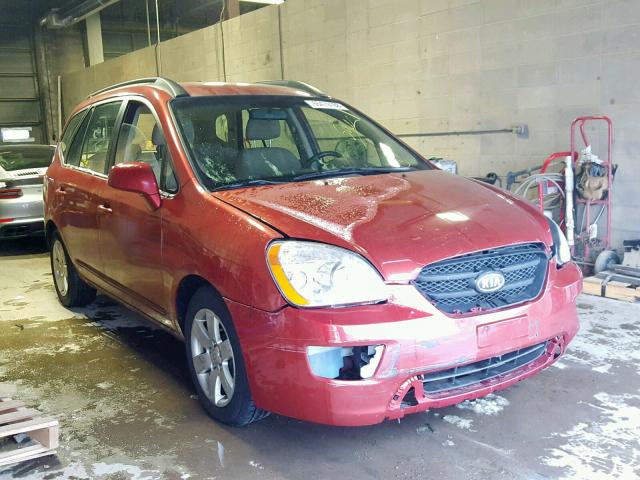 KNAFG526487161133 - 2008 KIA RONDO LX RED photo 1