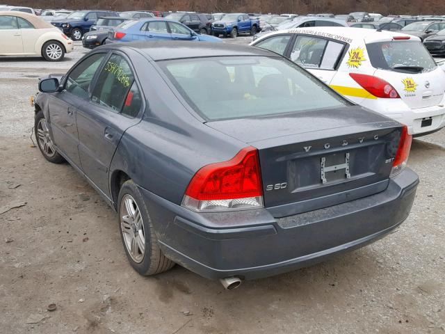 YV1RS592992735803 - 2009 VOLVO S60 2.5T GRAY photo 3