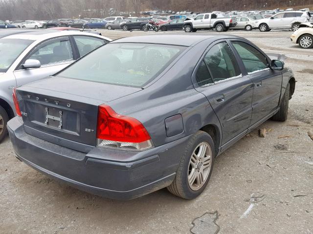 YV1RS592992735803 - 2009 VOLVO S60 2.5T GRAY photo 4