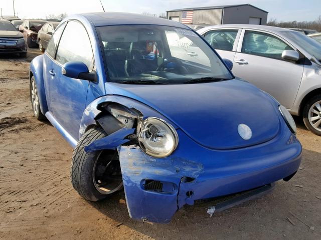 3VWCD21C63M432810 - 2003 VOLKSWAGEN NEW BEETLE Mavi foto 1