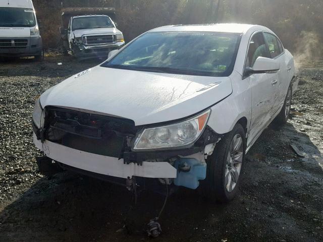 1G4GD5ED1BF354116 - 2011 BUICK LACROSSE C WHITE photo 2