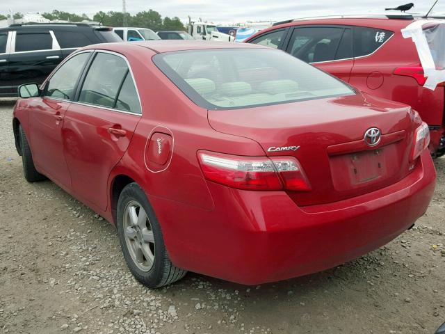 JTNBE46K973049549 - 2007 TOYOTA CAMRY NEW RED photo 3