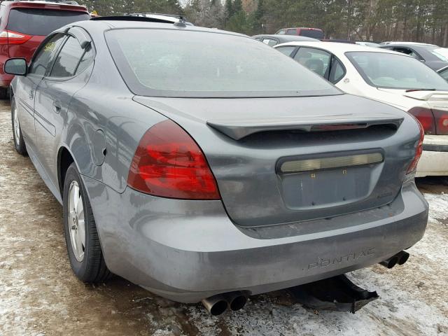 2G2WS542151166265 - 2005 PONTIAC GRAND PRIX გრაფიტი ფოტო 3
