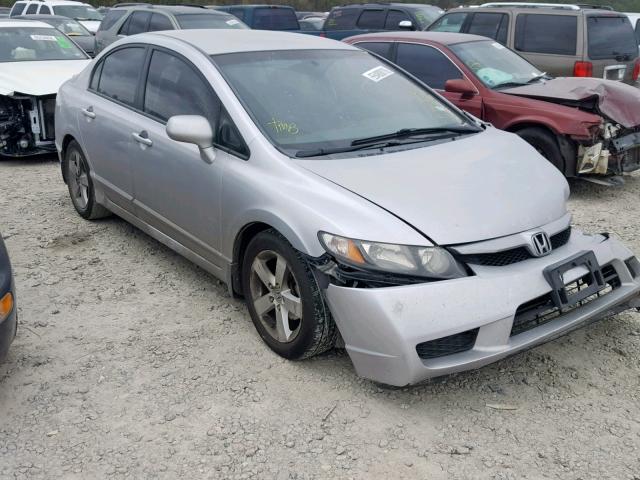 19XFA1F68AE026377 - 2010 HONDA CIVIC SILVER photo 1