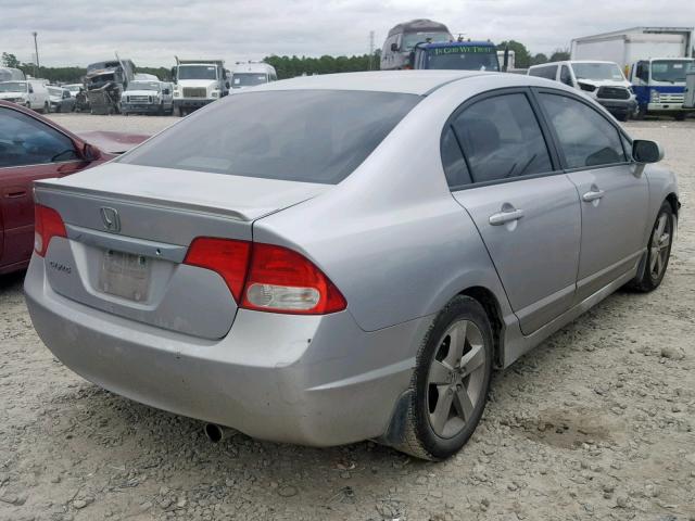 19XFA1F68AE026377 - 2010 HONDA CIVIC SILVER photo 4