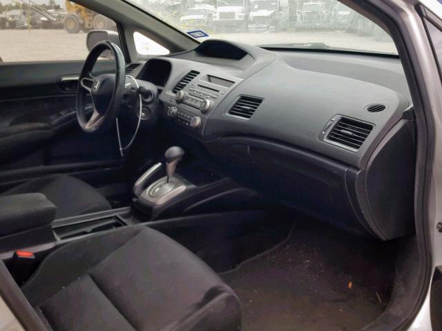 19XFA1F68AE026377 - 2010 HONDA CIVIC SILVER photo 5