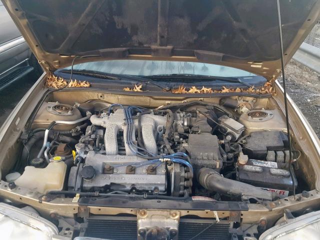 1YVGF22D115242299 - 2001 MAZDA 626 ES GOLD photo 7