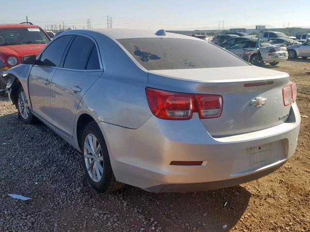 1G11C5SA5DF261053 - 2013 CHEVROLET MALIBU 1LT ვერცხლისფერი ფოტო 3