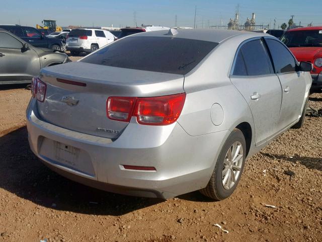 1G11C5SA5DF261053 - 2013 CHEVROLET MALIBU 1LT ვერცხლისფერი ფოტო 4