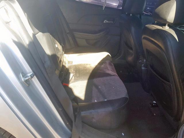 1G11C5SA5DF261053 - 2013 CHEVROLET MALIBU 1LT ვერცხლისფერი ფოტო 6