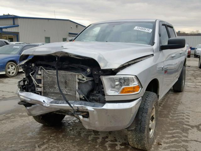 3C6UD5DL4CG181005 - 2012 DODGE RAM 2500 S Արծաթագույն լուսանկար 2