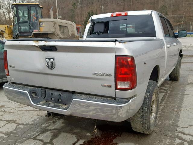 3C6UD5DL4CG181005 - 2012 DODGE RAM 2500 S Արծաթագույն լուսանկար 4