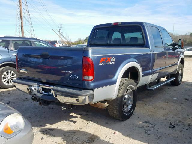 1FTSW21PX5EC31061 - 2005 FORD F250 SUPER BLUE photo 4