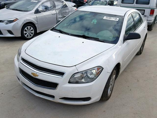 1G1ZA5EU5CF278321 - 2012 CHEVROLET MALIBU LS 白色 照片 2