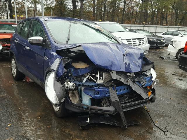 1FMCU0F7XEUB68794 - 2014 FORD ESCAPE S BLUE photo 1