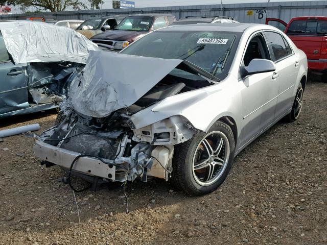 1G1ZC5EB2AF254533 - 2010 CHEVROLET MALIBU 1LT 灰色 照片 2