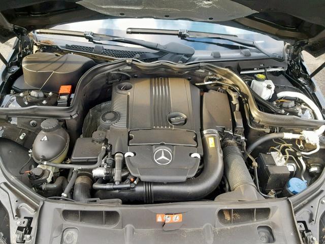 WDDGF4HB3CR214979 - 2012 MERCEDES-BENZ C 250 BLACK photo 7