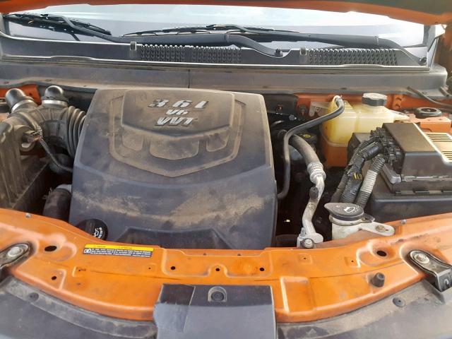 3GSCL13728S552630 - 2008 SATURN VUE REDLIN ORANGE photo 7