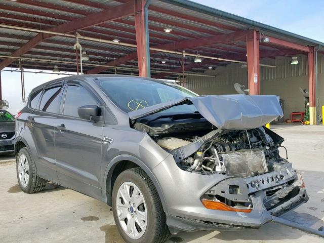 1FMCU0F74DUB50922 - 2013 FORD ESCAPE S GRAY photo 1