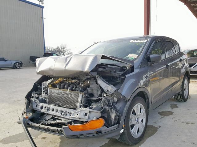 1FMCU0F74DUB50922 - 2013 FORD ESCAPE S GRAY photo 2