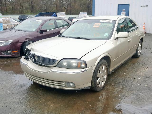 1LNHM86S14Y623225 - 2004 LINCOLN LS بيج صورة 2