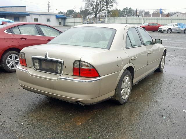 1LNHM86S14Y623225 - 2004 LINCOLN LS بيج صورة 4