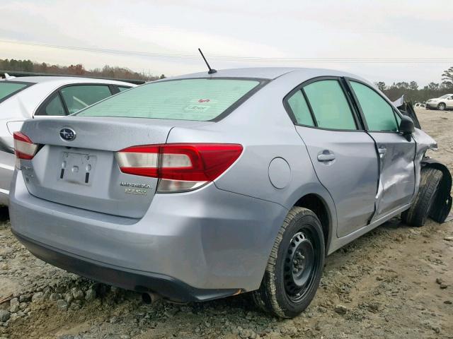 4S3GKAA60H1611864 - 2017 SUBARU IMPREZA SILVER photo 4