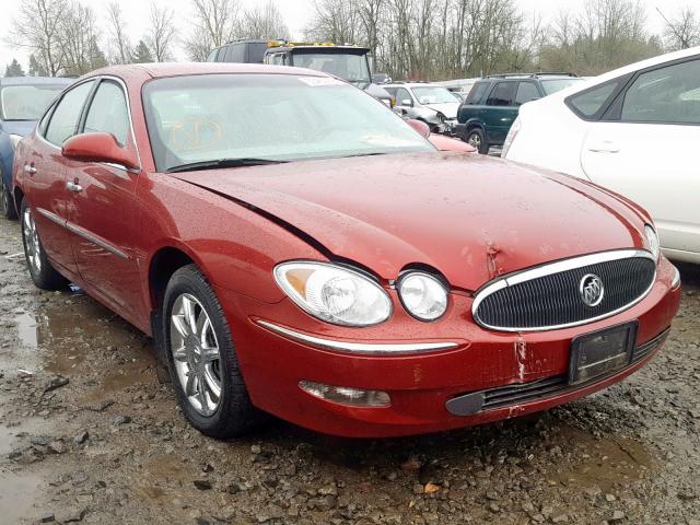 2G4WD582171181864 - 2007 BUICK LACROSSE C MAROON photo 1